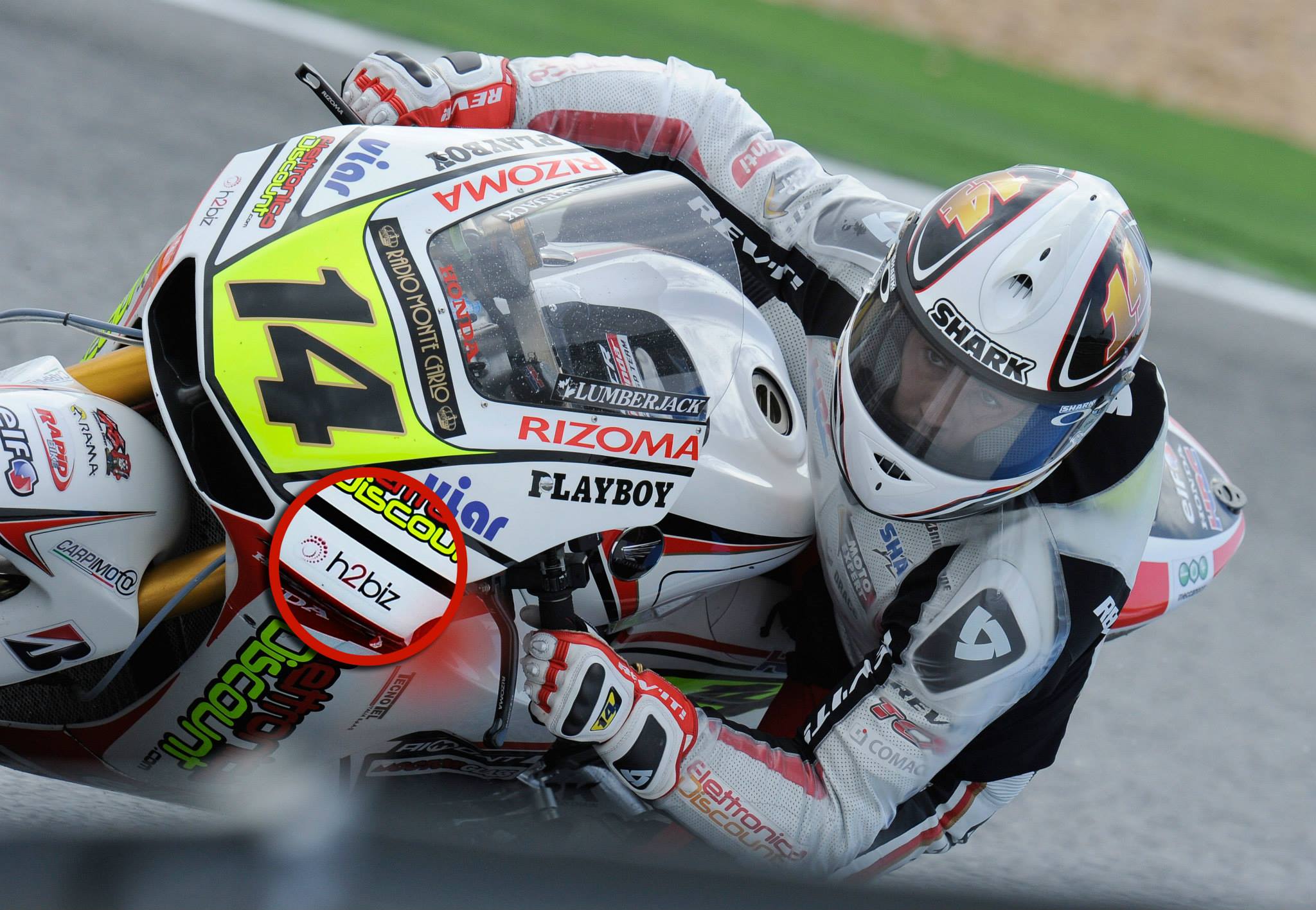 H2biz corre nel MotoGP 2010 con LCR Honda