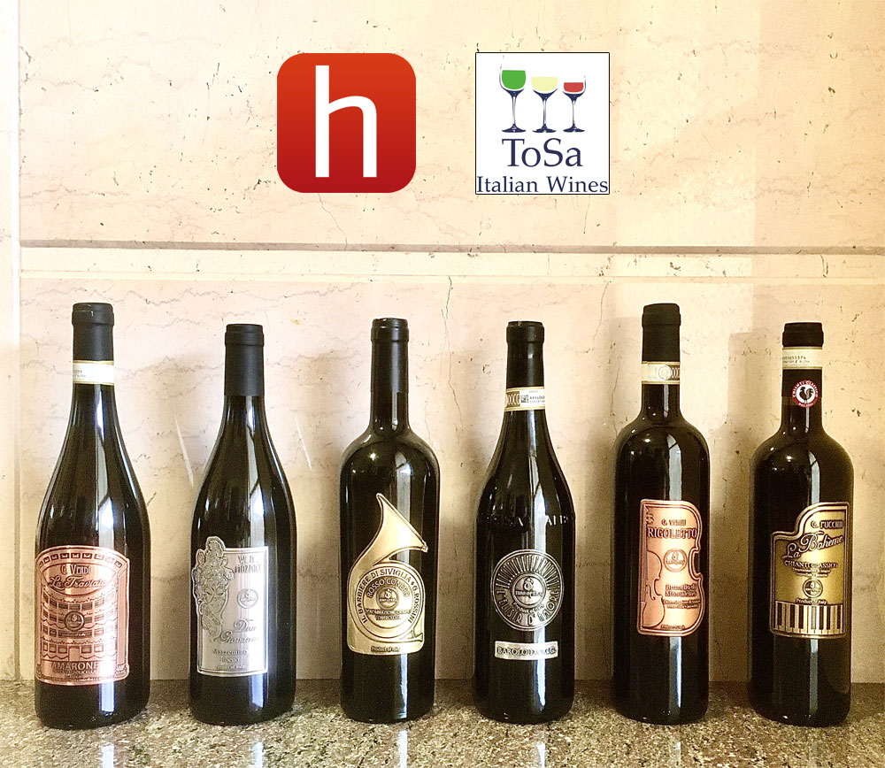 Barolo, Chianti, Amarone e Brunello. I vini top italiani esportati da H2biz e Tosa in Giappone, USA e Cina