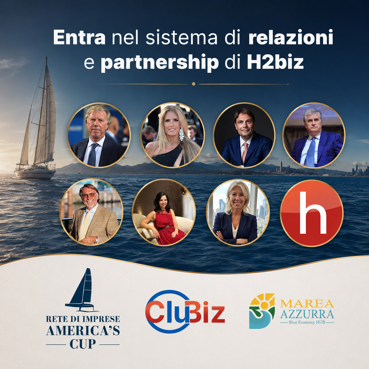 Entra nel sistema di relazioni e partnership di H2biz